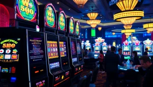 Menangkan dengan slot deposit 1k di mesin yang terang dan ceria.