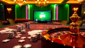 Experience the excitement of sbobet login with vibrant casino visuals.