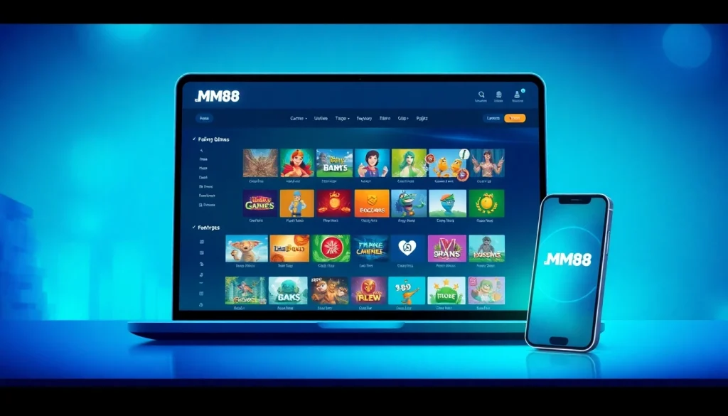 Explore the user-friendly interface of MM88 at https://mm88.in.net, designed for a diverse gaming experience.