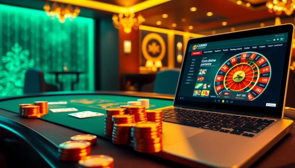 Vivez l'excitation du casino en ligne Français avec des jeux de poker vibrants et de la roulette.