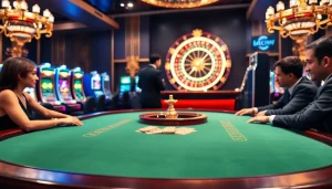 Découvrez l'excitation du poker à enjeux élevés dans un casino en ligne Français avec un cadre luxueux.