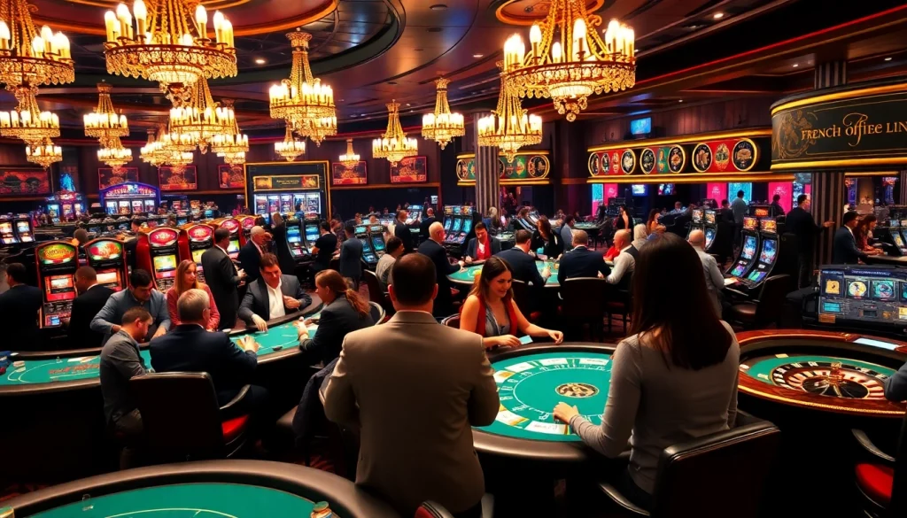 Une expérience de jeu passionnante dans un casino en ligne Français avec des joueurs profitant de retraits instantanés et de luxe.