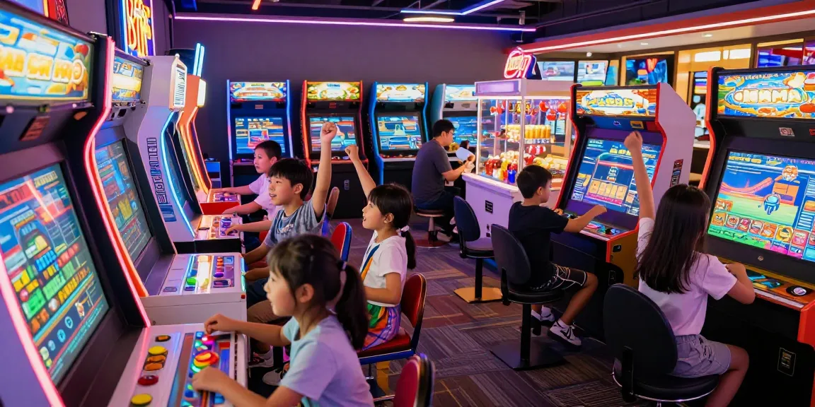 Experience arcade excitement at https://www.thelazerfactory.com/arcade-games/ with colorful games and happy players.