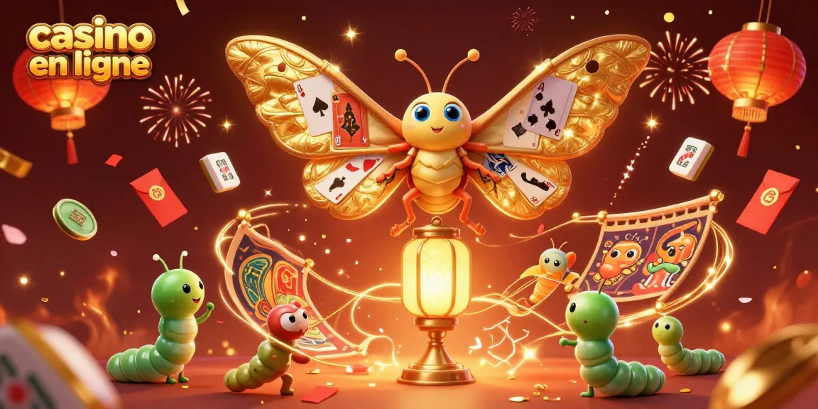 Jouez au casino en ligne avec des éléments raffinés d'animation colorée et festive.
